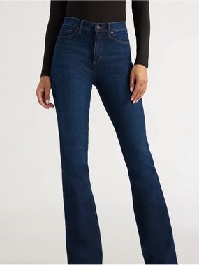 Sofia Vergara Melissa High-Rise Flare Dark Blue Bootcut Women’s Jeans